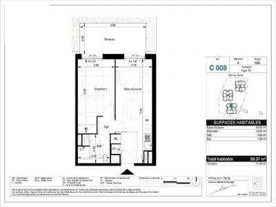 Annonce Location 2 pi�ces Appartement Tournefeuille 31