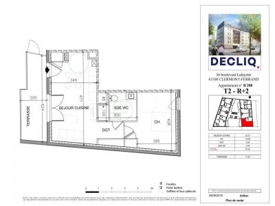 Louer Appartement 44 m2 Clermont-ferrand
