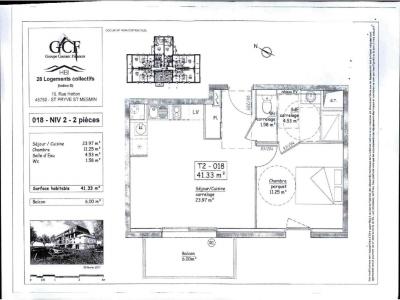 Annonce Location 2 pi�ces Appartement Saint-pryve-saint-mesmin 45