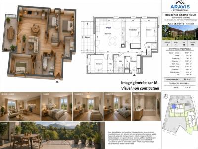 For sale Faverges 4 rooms 82 m2 Haute savoie (74210) photo 0