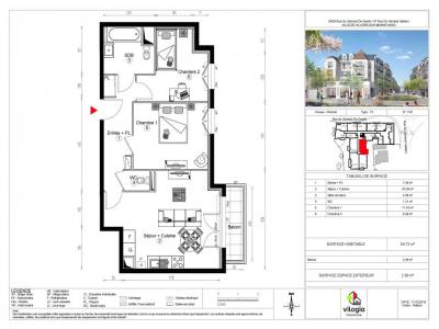 For sale Villiers-sur-marne 54 m2 Val de Marne (94350) photo 0