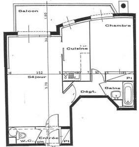Louer Appartement 48 m2 Nantes
