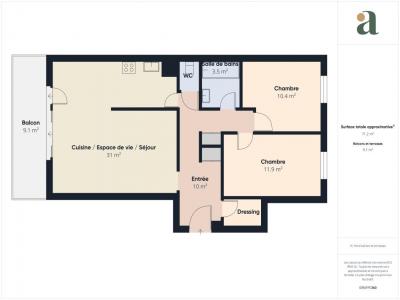 Acheter Appartement Marseille-8eme-arrondissement 350000 euros