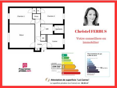 For sale Gagny 3 rooms 60 m2 Seine saint denis (93220) photo 0