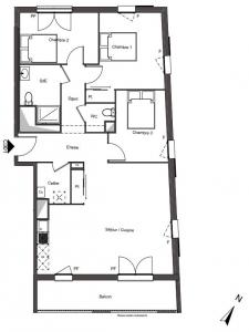 Annonce Vente 4 pi�ces Appartement  60