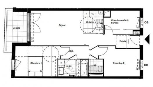 Annonce Vente 3 pi�ces Appartement  93