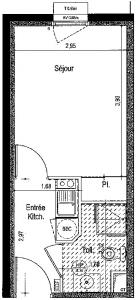 Louer Appartement Nantes 383 euros