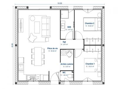 For sale Calmont 4 rooms 86 m2 Haute garonne (31560) photo 4