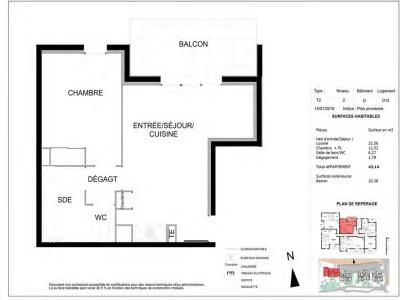 For rent Martigues 2 rooms 43 m2 Bouches du Rhone (13500) photo 1