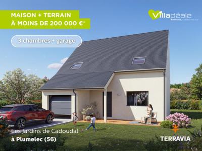 For sale Plumelec 5 rooms 79 m2 Morbihan (56420) photo 0