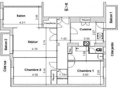 Annonce Location 3 pi�ces Appartement Nantes 44