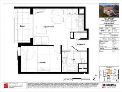 Louer Appartement Douvaine 617 euros