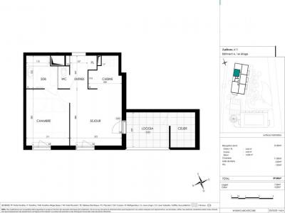 Louer Appartement 39 m2 Chenove