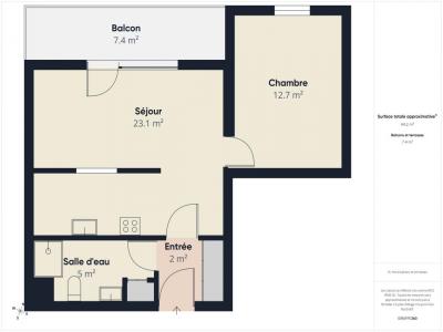 For sale Marseille-1er-arrondissement 2 rooms 45 m2 Bouches du Rhone (13001) photo 4
