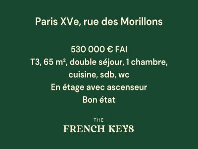 For sale Paris-15eme-arrondissement 3 rooms 65 m2 Paris (75015) photo 0