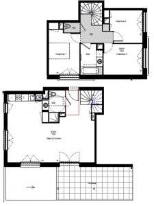 For rent Grenoble 4 rooms 90 m2 Isere (38100) photo 0