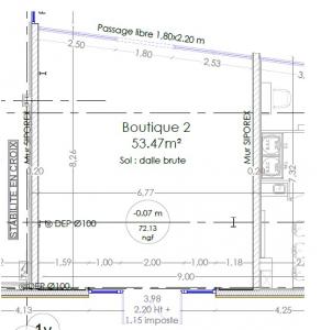 Annonce Location Local commercial Veretz 37