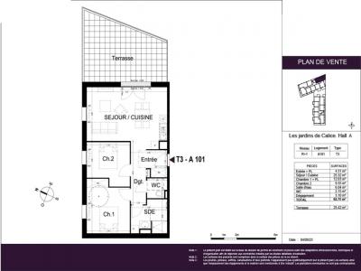 Louer Appartement 62 m2 Chaingy