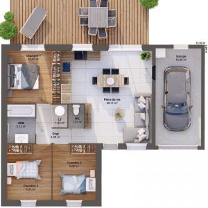 Acheter Maison 68 m2 Herbiers