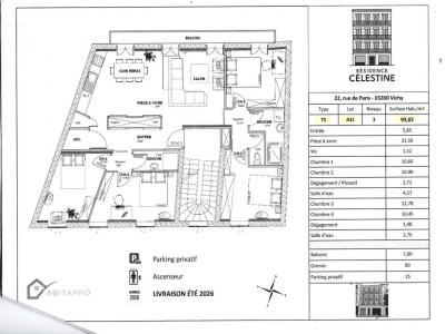 Acheter Appartement Vichy Allier