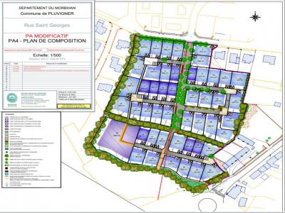 Acheter Terrain 305 m2 Pluvigner