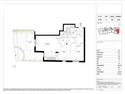 For rent Caen 3 rooms 64 m2 Calvados (14000) photo 1