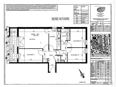Louer Appartement 75 m2 Angers
