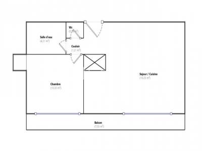 Louer Appartement 33 m2 Marseille-4eme-arrondissement