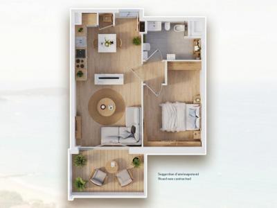 For sale Perros-guirec 2 rooms 44 m2 Cotes d'armor (22700) photo 0