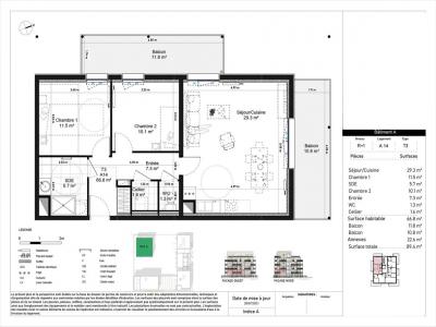 Louer Appartement 66 m2 Amiens