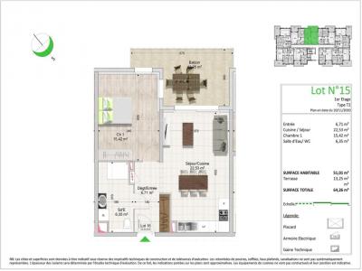 For rent Saint-louis 2 rooms 51 m2 Haut rhin (68300) photo 1