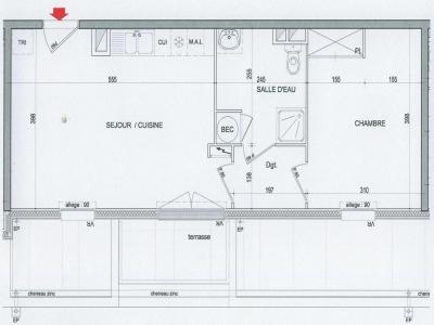 For rent Coueron 2 rooms 42 m2 Loire atlantique (44220) photo 4