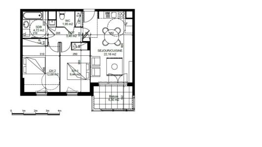 Annonce Location 3 pi�ces Appartement Saint-priest 69