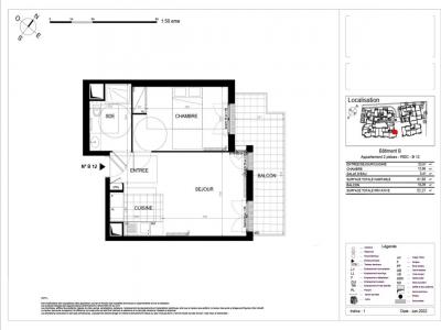 For rent Etaples 2 rooms 41 m2 Pas de calais (62630) photo 1
