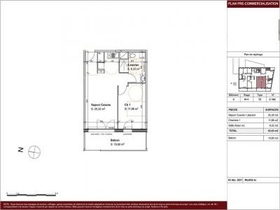 For rent Angers 2 rooms 43 m2 Maine et loire (49000) photo 1