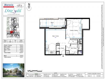 For rent Orleans 2 rooms 43 m2 Loiret (45000) photo 1