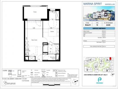 For rent Marseillan 2 rooms 39 m2 Herault (34340) photo 4