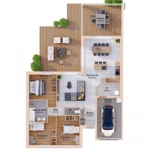 Acheter Maison 92 m2 Aviron