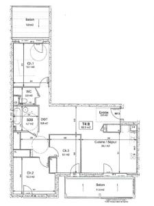 Annonce Location 4 pi�ces Appartement Arbresle 69