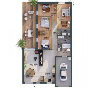 Acheter Maison Laignelet 205425 euros
