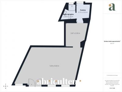 For sale Nice 2 rooms 79 m2 Alpes Maritimes (06300) photo 2