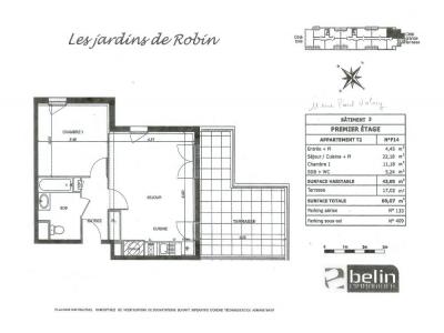 Annonce Location 2 pi�ces Appartement Tournefeuille 31