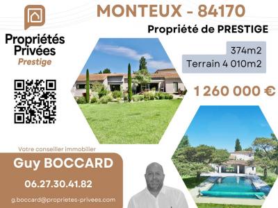 For sale Monteux 10 rooms 374 m2 Vaucluse (84170) photo 0