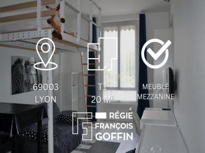 For rent Lyon-3eme-arrondissement 1 room 20 m2 Rhone (69003) photo 0