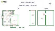 Location Appartement Reneve  3 pieces 63 m2