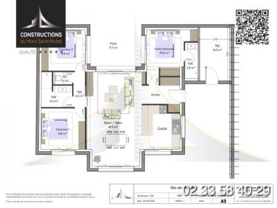 Acheter Maison 110 m2 Saint-pair-sur-mer