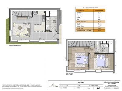 Acheter Appartement 66 m2 Granville