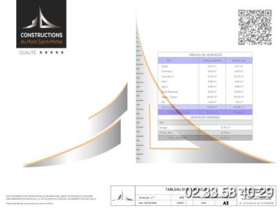 Acheter Terrain Granville 86000 euros