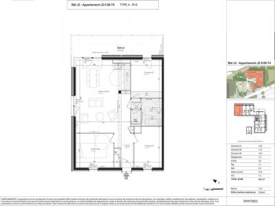 Louer Appartement 85 m2 Nancy