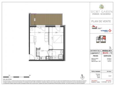 Annonce Location 2 pi�ces Appartement Strasbourg 67